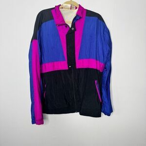 Vintage sport Essentials color block jacket size XL